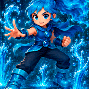 Ember Boy and Ripple Girl