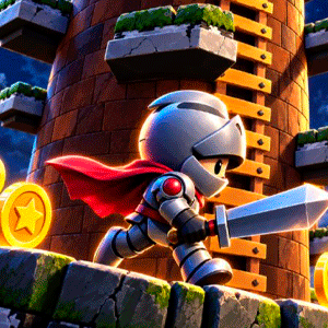 Tower platformer 3D